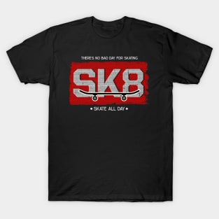 Skateboarding Skater Vintage Skateboard Skating T-Shirt